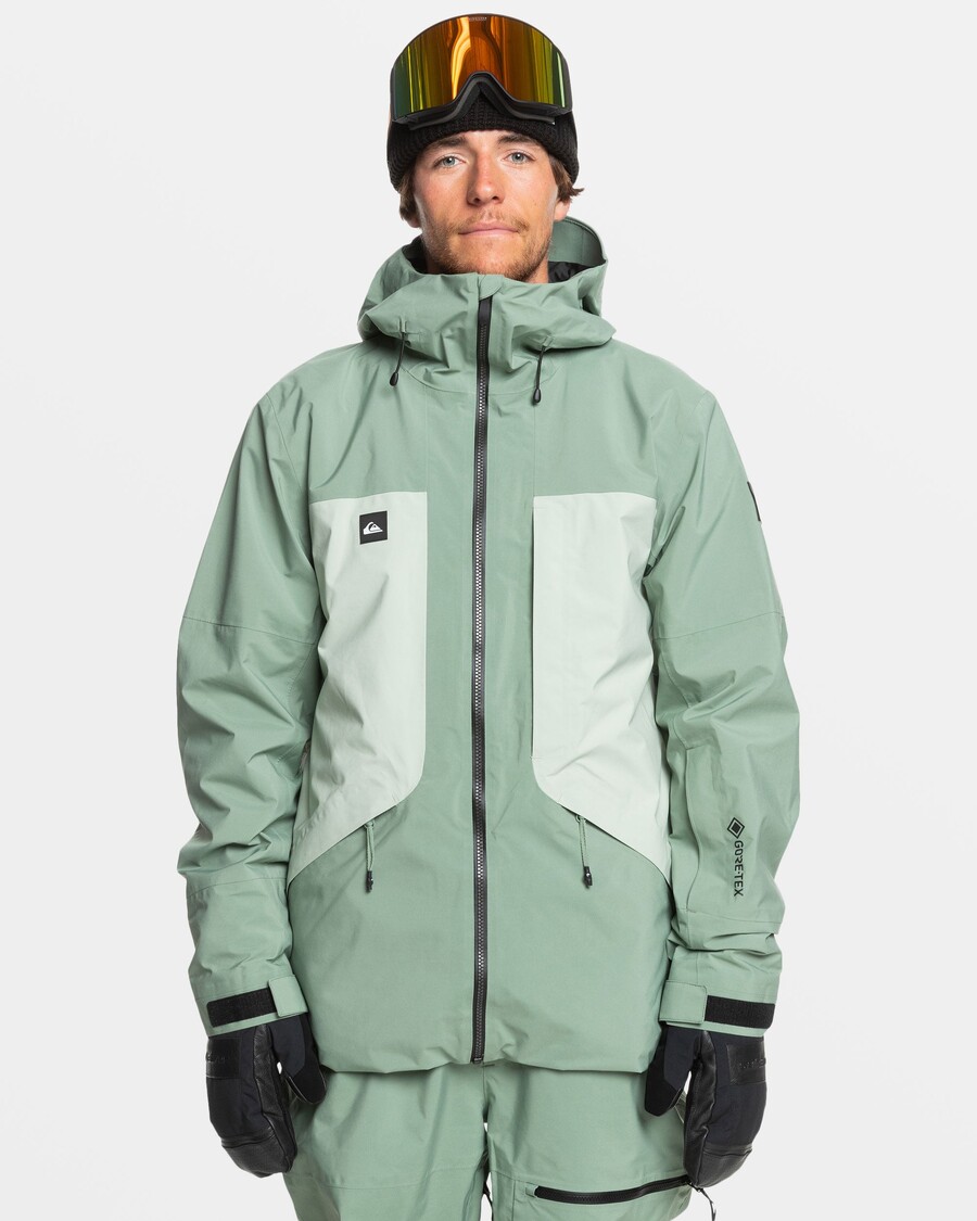 Quiksilver Forever Stretch Gore-tex Snehová Bunda - Morský Sprej