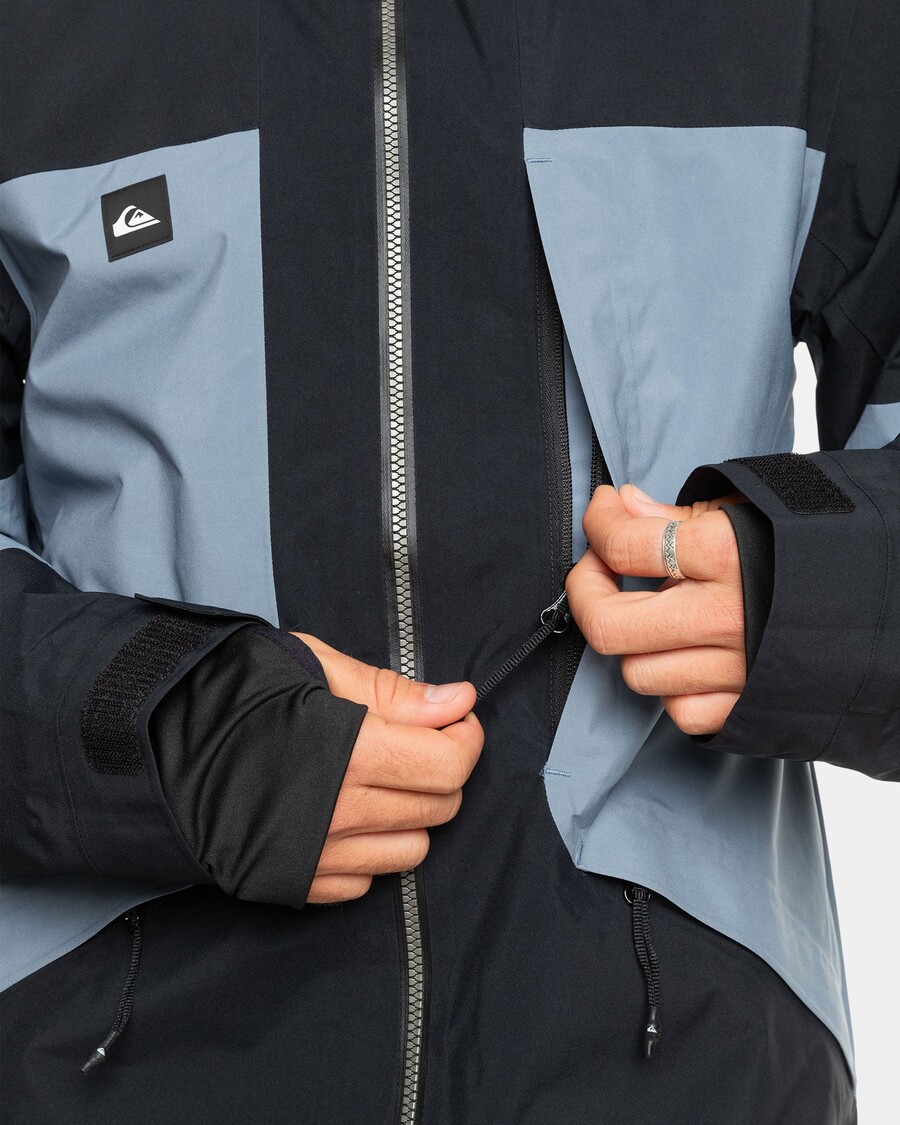 Quiksilver Forever Stretch Gore-tex Snow Bunda - Flint Stone