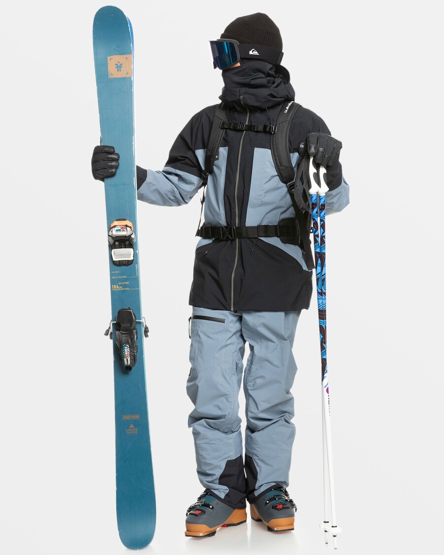 Quiksilver Forever Stretch Gore-tex Snow Bunda - Flint Stone