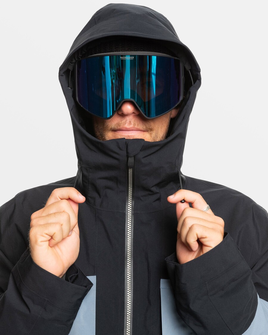 Quiksilver Forever Stretch Gore-tex Snow Bunda - Flint Stone