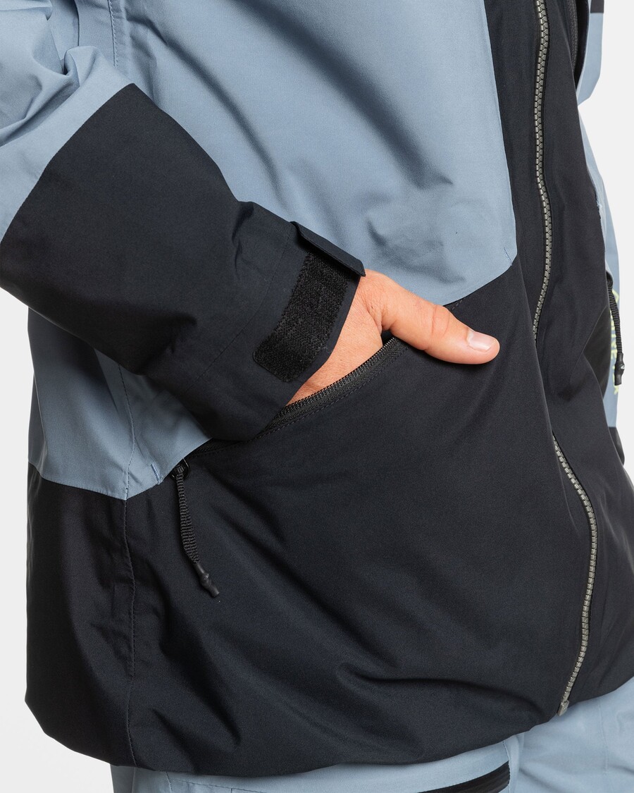 Quiksilver Forever Stretch Gore-tex Snow Bunda - Flint Stone