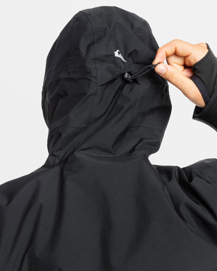 クイックシルバー ミッション ゴアテックス スノー ジャケット - トゥルー ブラック