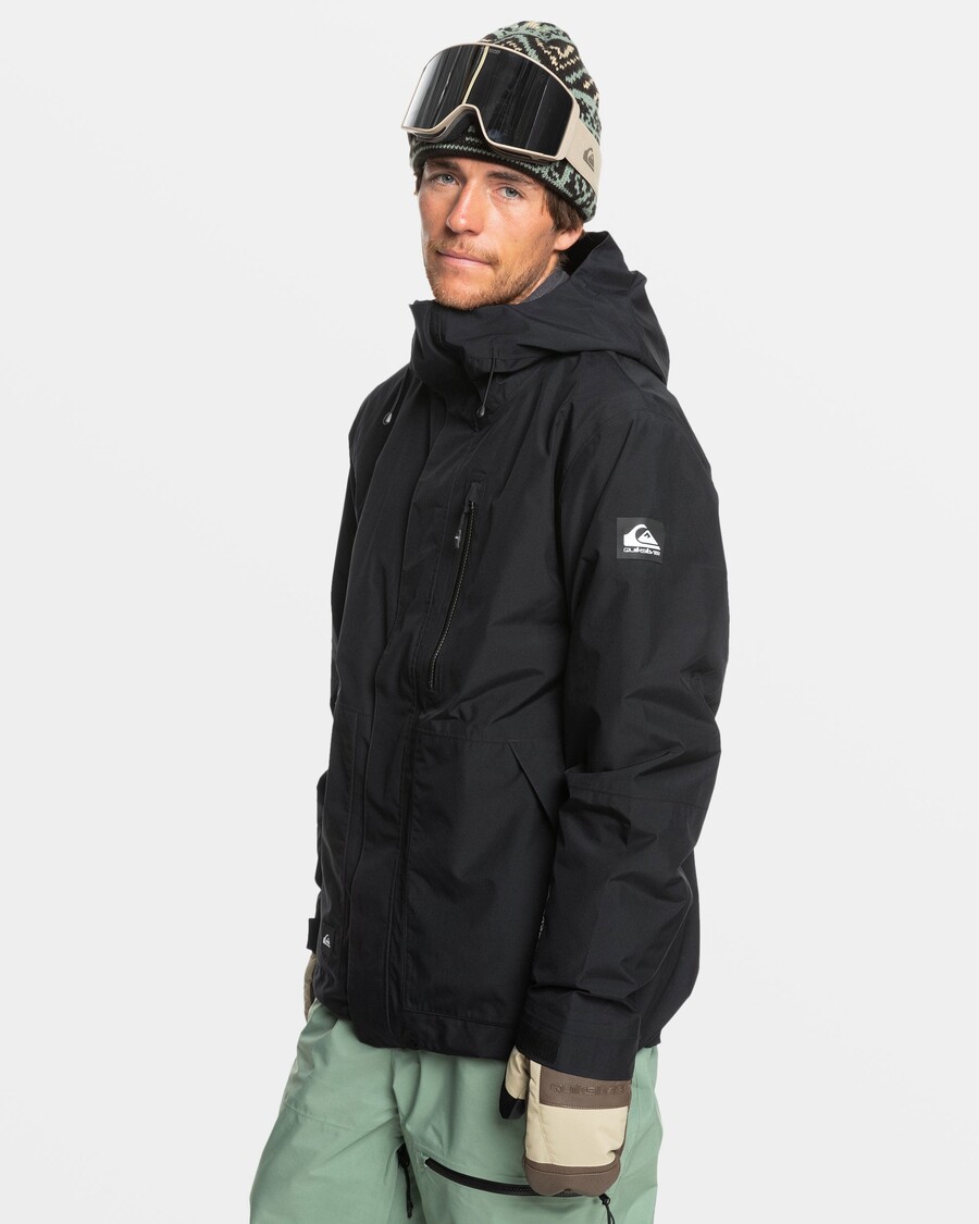 クイックシルバー ミッション ゴアテックス スノー ジャケット - トゥルー ブラック