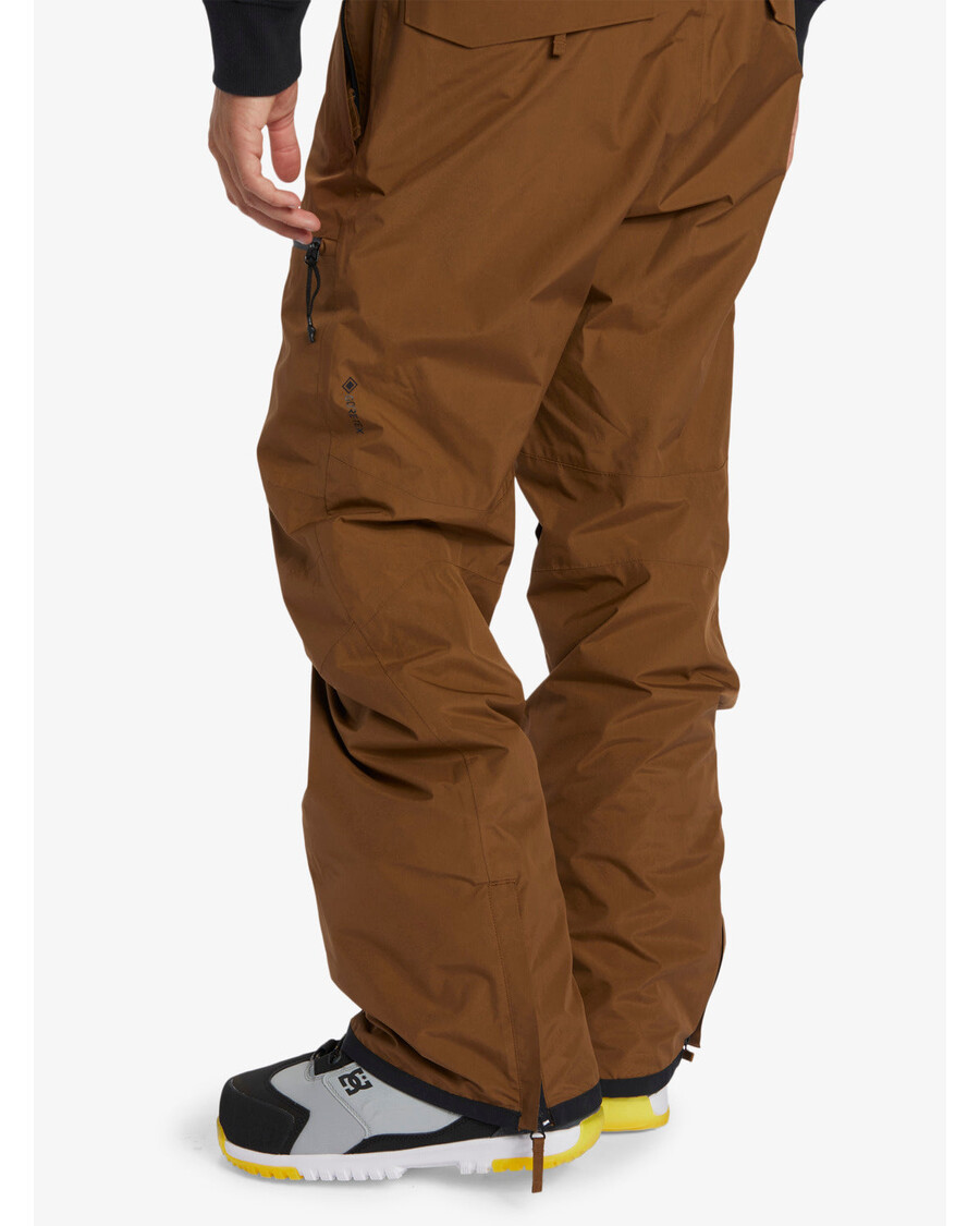 Quik Silver Snyc Technical Snow Bib Pants - Sepia