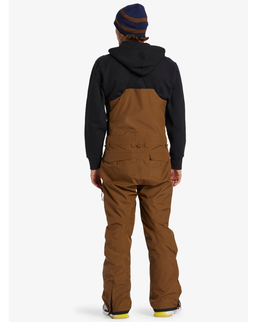 Quik Silver Snyc Technical Snow Bib Pants - Sepia