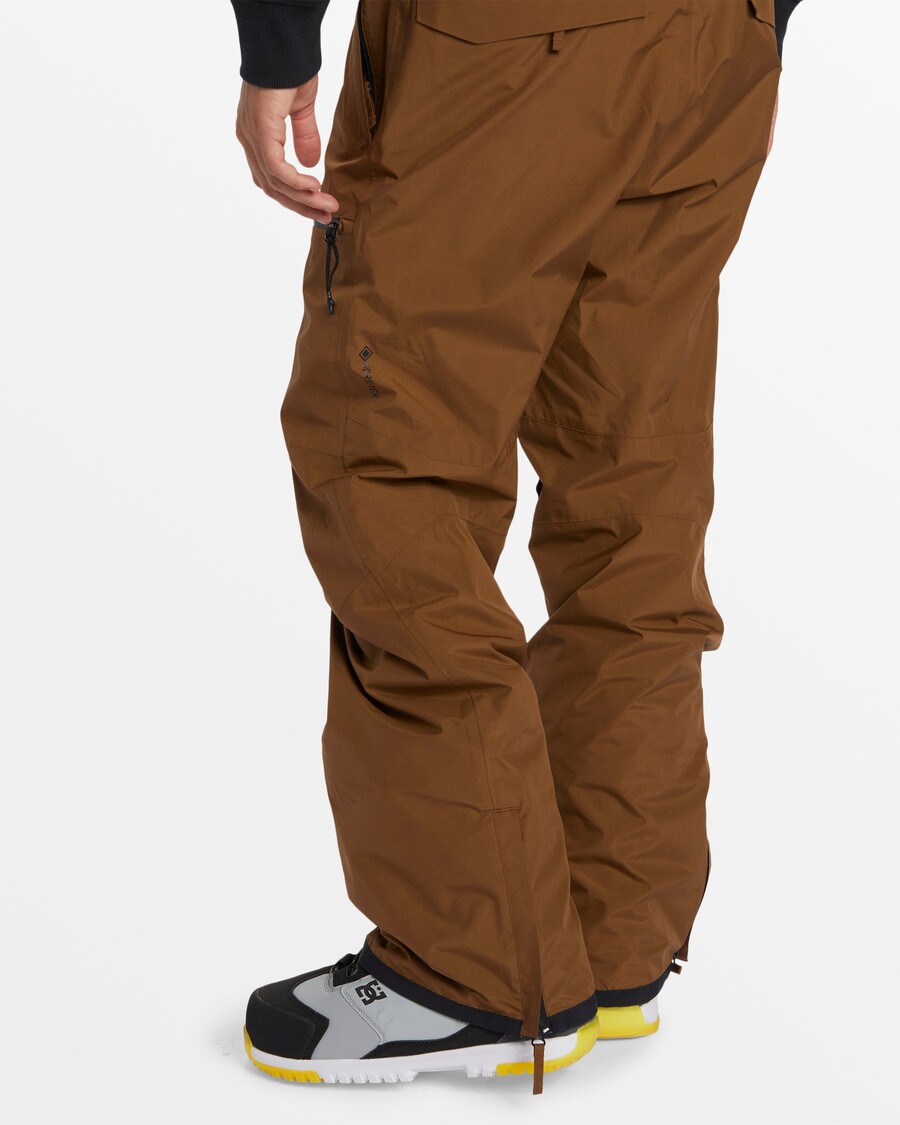 Quik Silver Snyc Technical Snow Bib Pants - Sepia