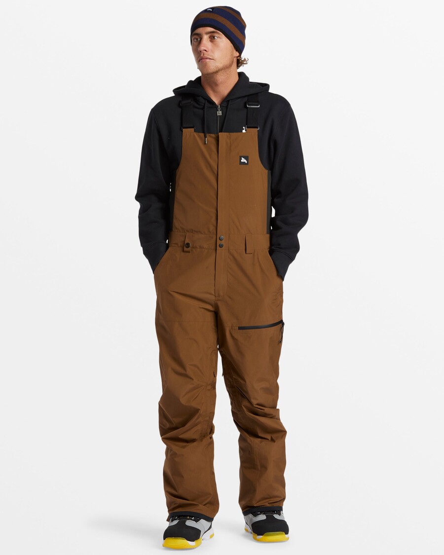 Quiksilver Snyc Tehničke Hlače S Biber Hlačama - Sepia