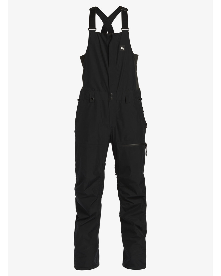 Quiksilver Snyc Tehničke Hlače S Naramenicama - Crne