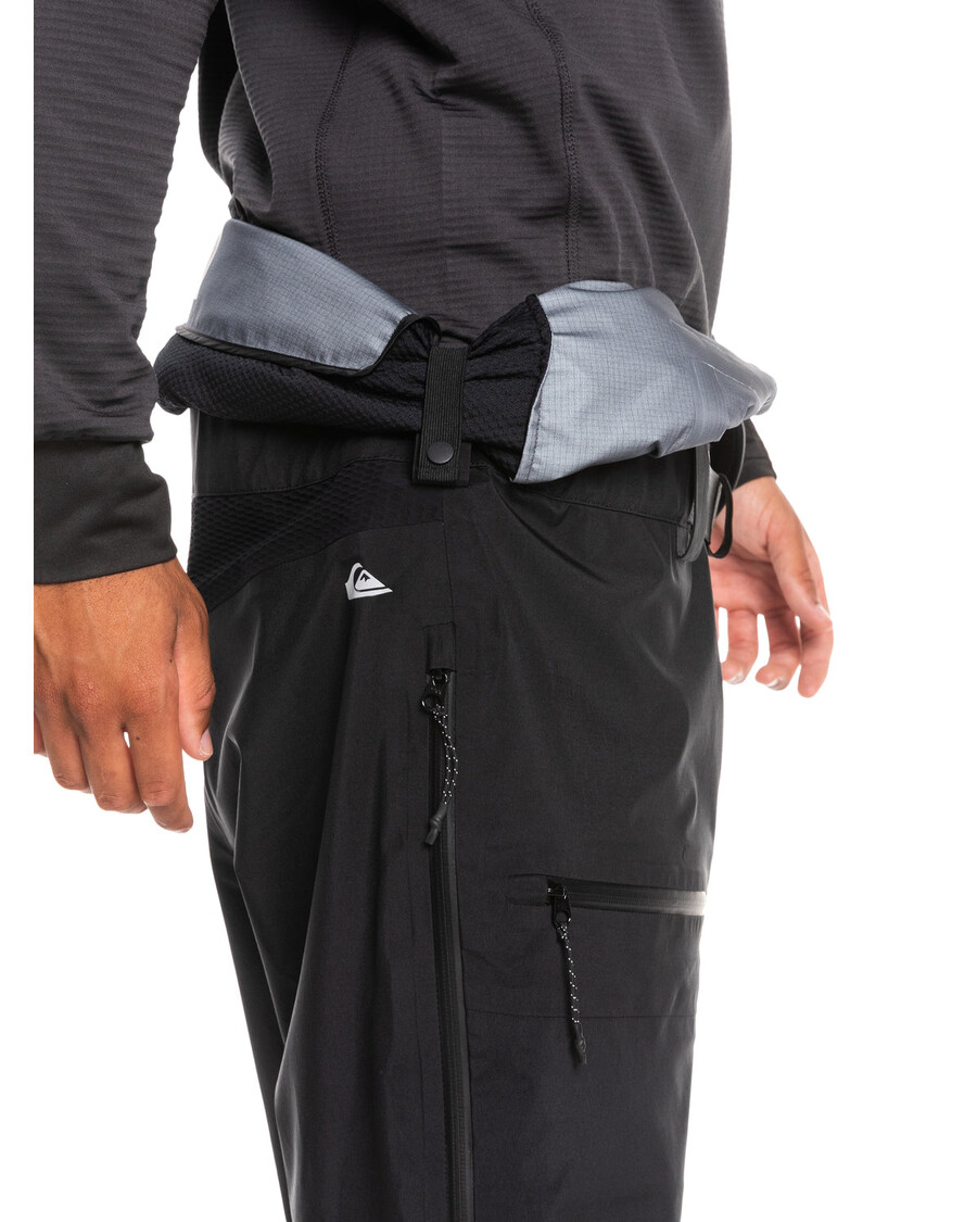 Quiksilver Highline Pro 3l Gore-tex® Lumilappuhousut - Aito Musta