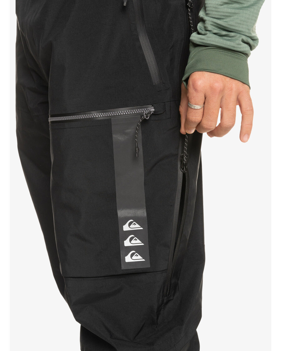 Quiksilver Highline Pro 3l Gore-tex® Lumilappuhousut - Aito Musta