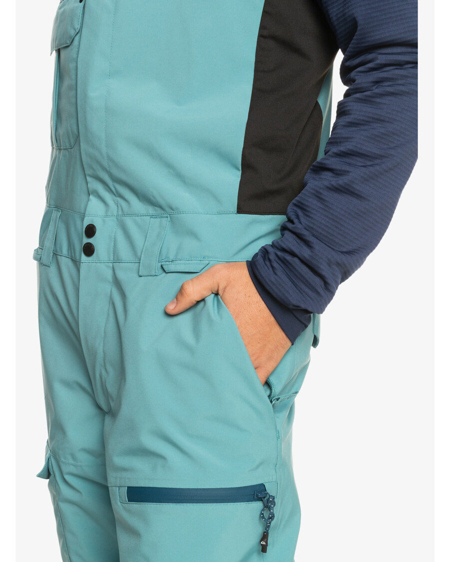 Quik Silver Utility Technical Snow Bib Pants - Brittany Blue