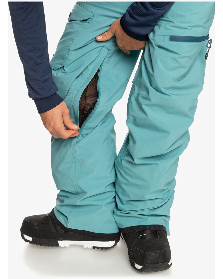 Quik Silver Utility Technical Snow Bib Pants - Brittany Blue
