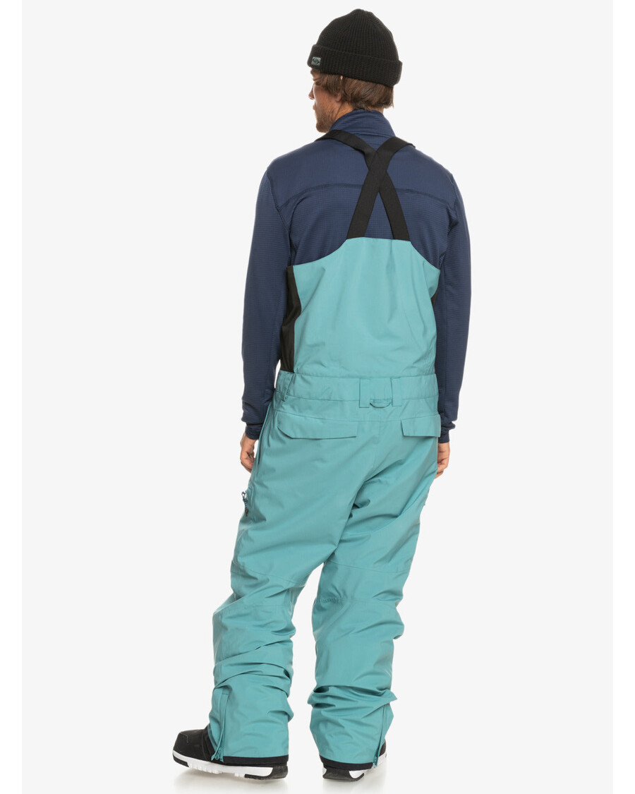 Quik Silver Utility Technical Snow Bib Pants - Brittany Blue