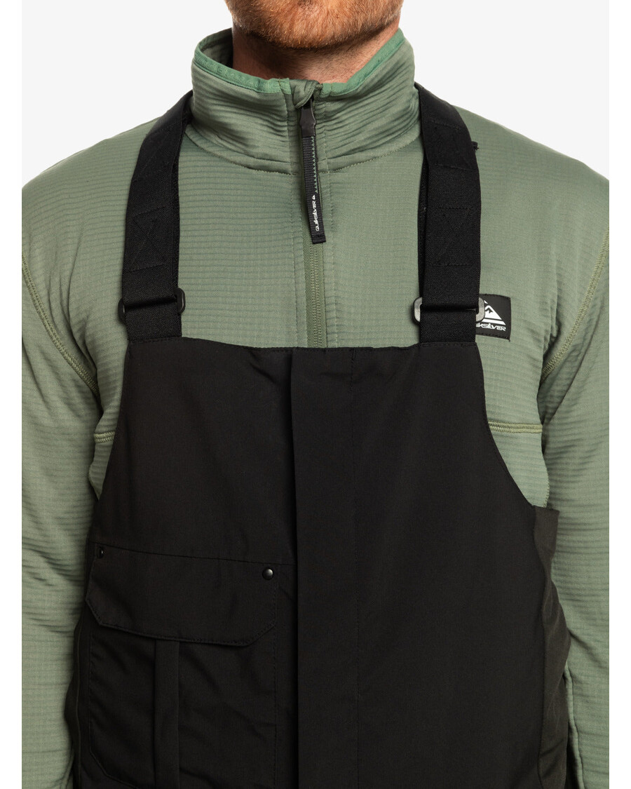 Quiksilver Utility Tehniskās Sniega Bikses - Patiesi Melnas