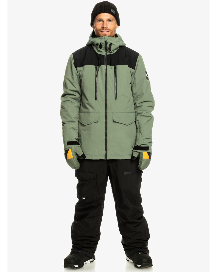 Quiksilver Utility Tehniskās Sniega Bikses - Patiesi Melnas