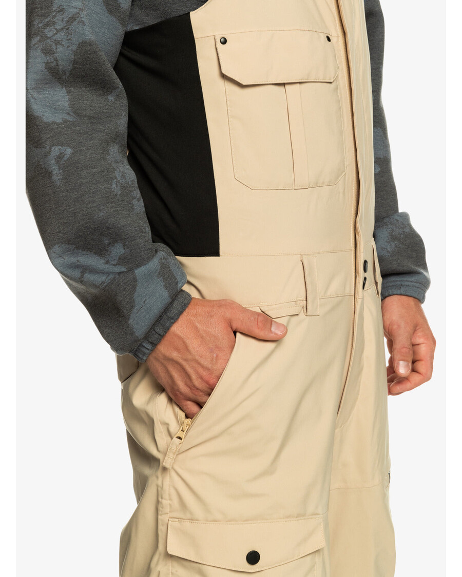 Pantaloni Tecnici Da Neve Quiksilver Utility - Kaki Chiaro