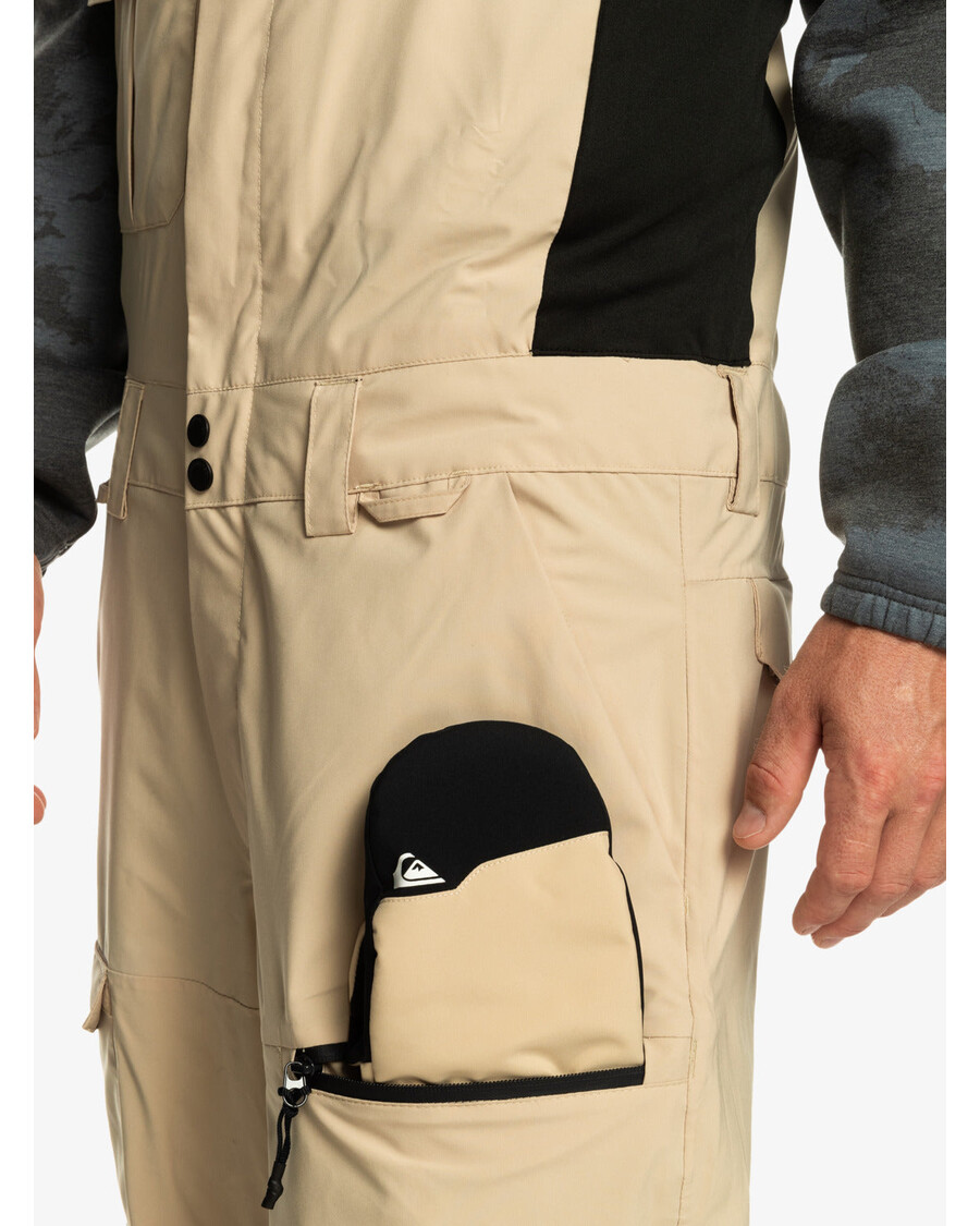 Pantaloni Tecnici Da Neve Quiksilver Utility - Kaki Chiaro