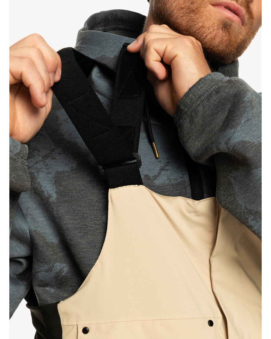 Pantaloni Tecnici Da Neve Quiksilver Utility - Kaki Chiaro