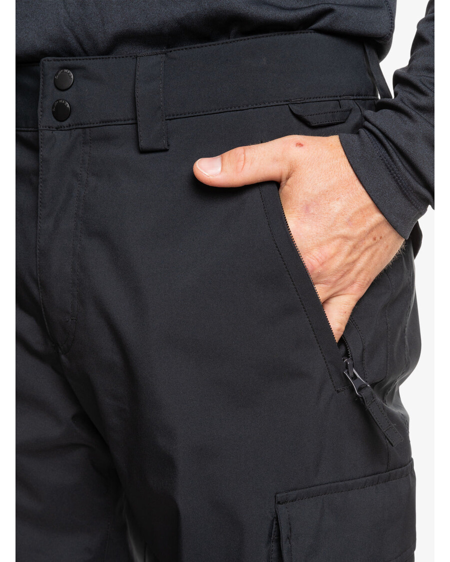 Quik Silver Porter Insulated Snow Pants - True Black
