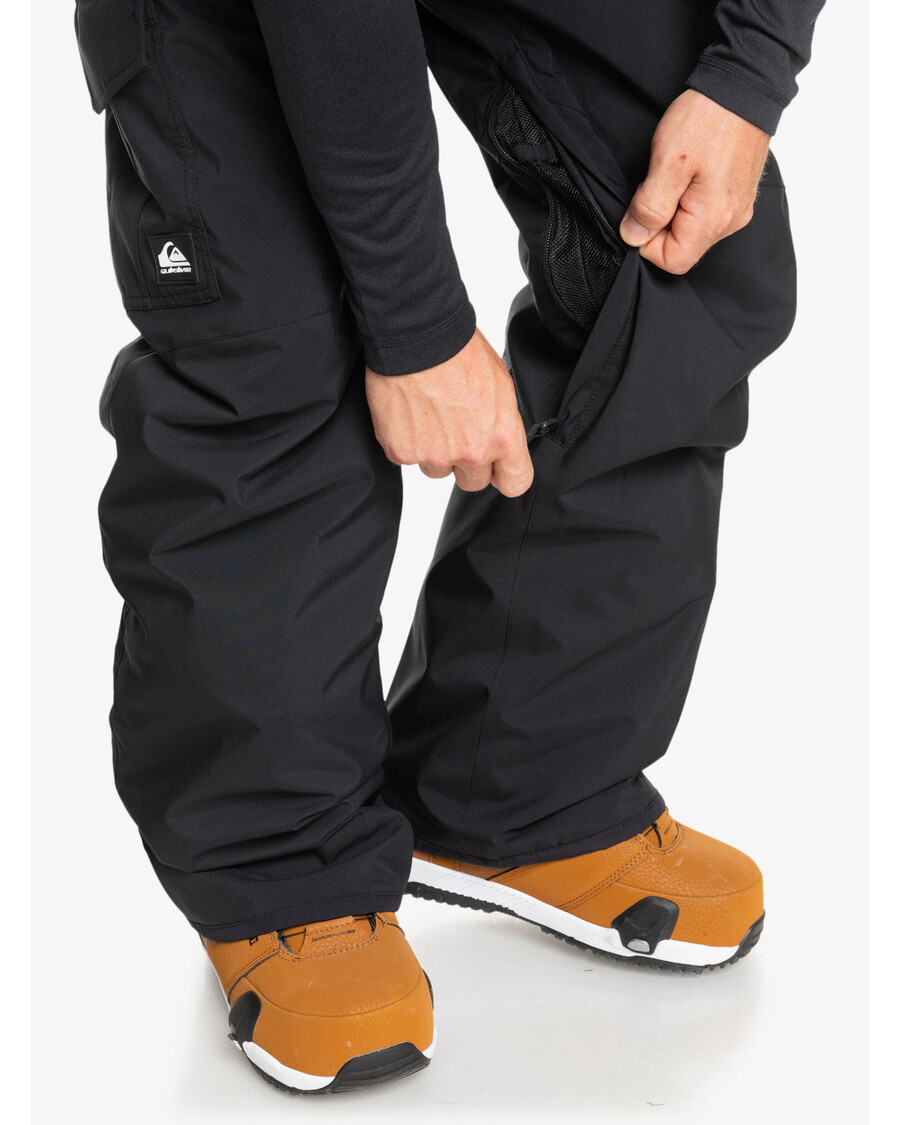 Quik Silver Porter Insulated Snow Pants - True Black