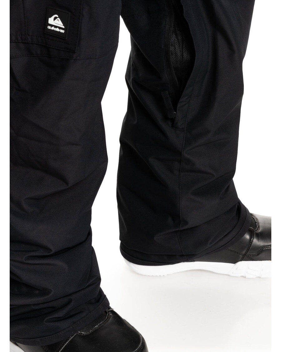 Quik Silver Porter Insulated Snow Pants - True Black