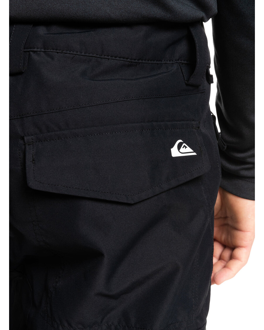 Quik Silver Porter Insulated Snow Pants - True Black