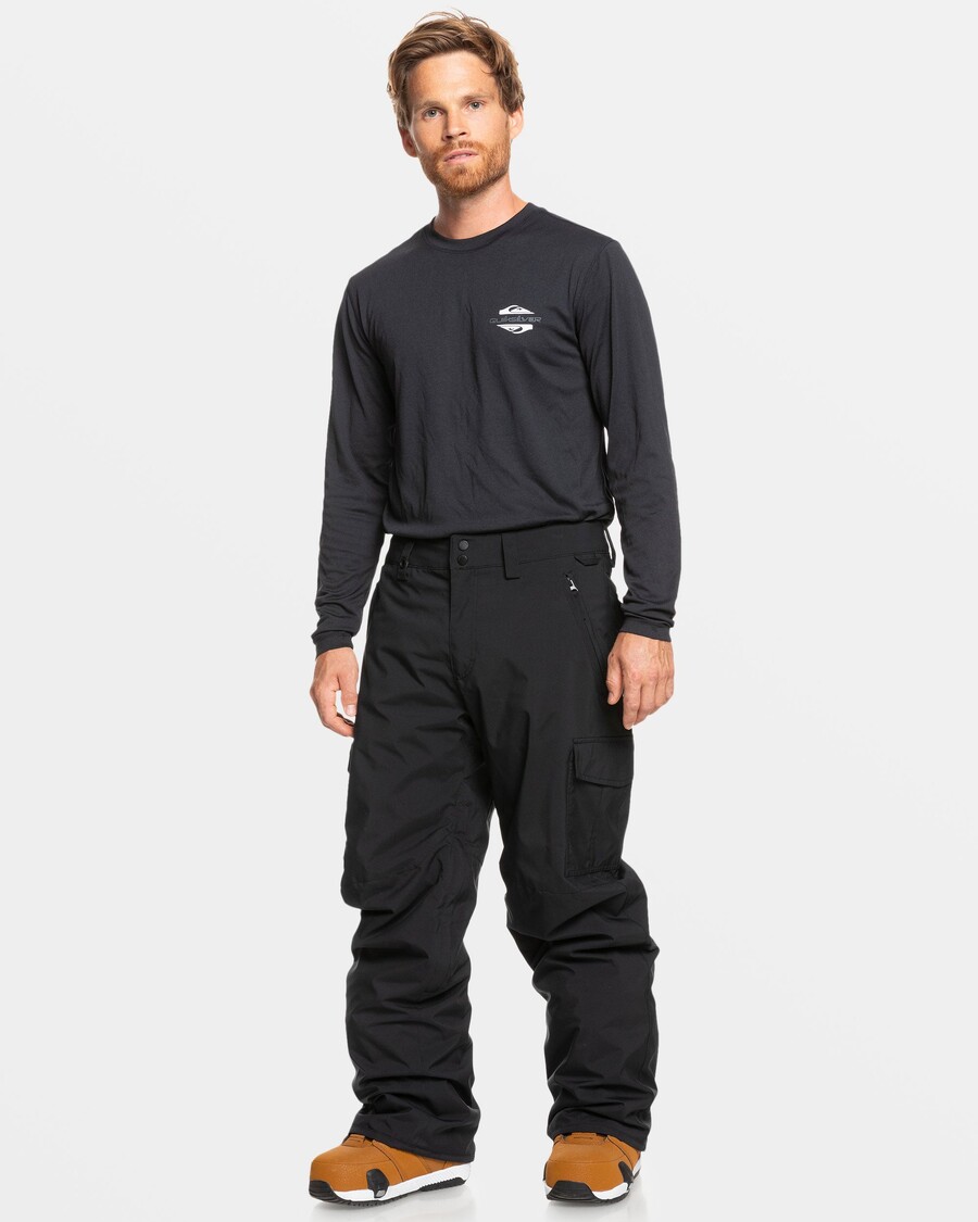 Quik Silver Porter Insulated Snow Pants - True Black