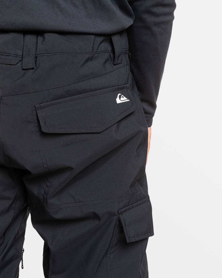 Quik Silver Porter Insulated Snow Pants - True Black