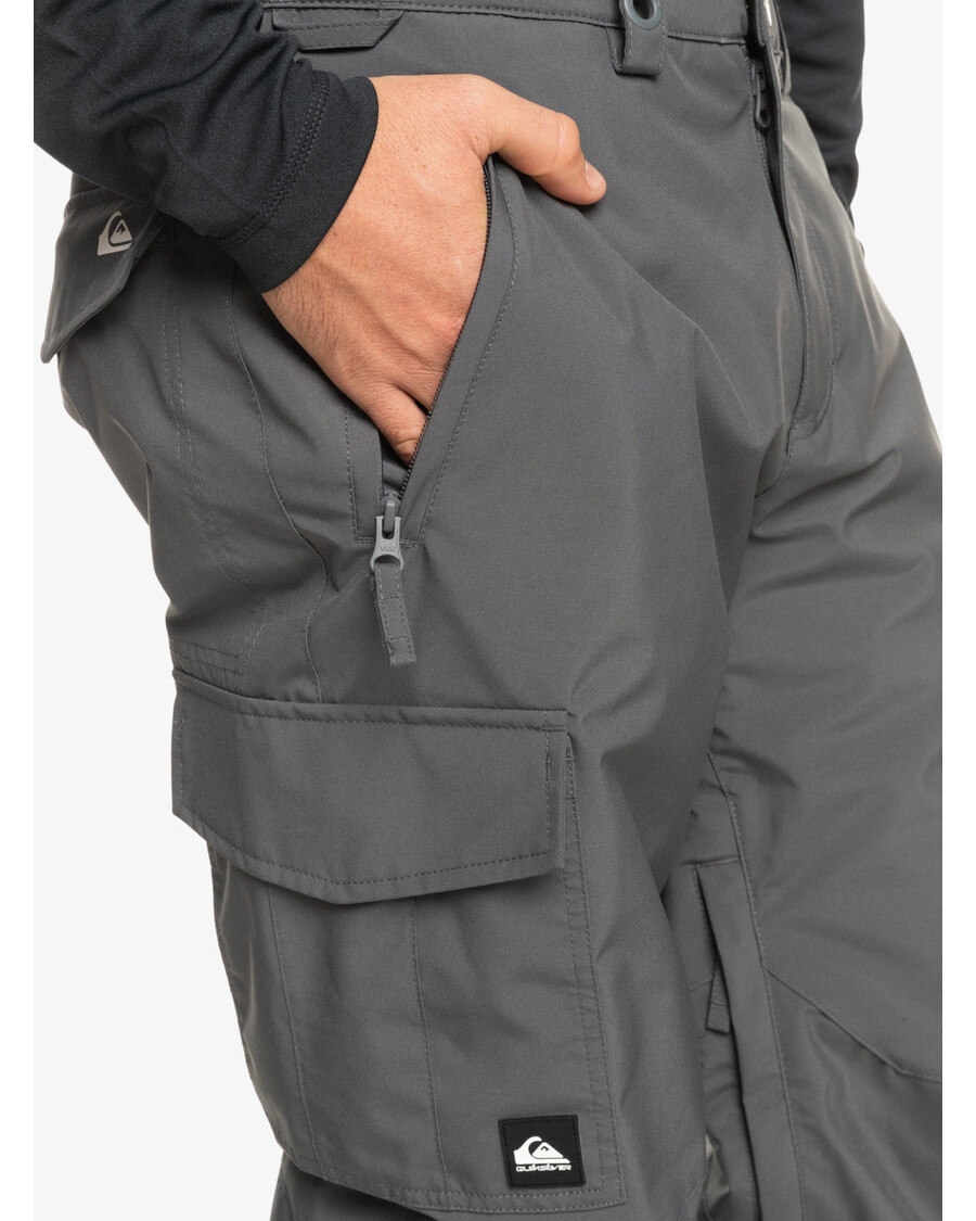 Quik Silver Porter Insulated Snow Pants - Iron Gate