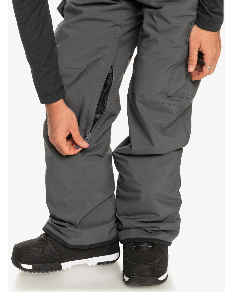 Quik Silver Porter Insulated Snow Pants - Iron Gate
