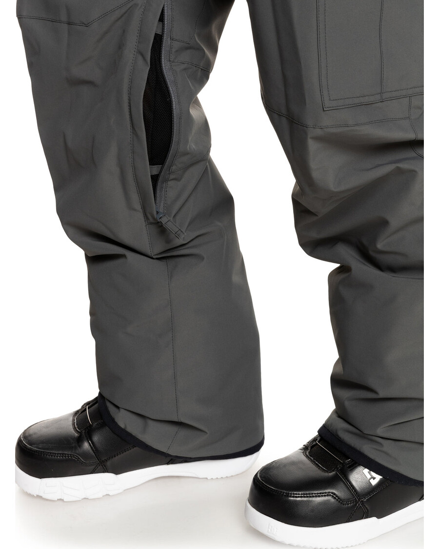 Quik Silver Porter Insulated Snow Pants - Iron Gate