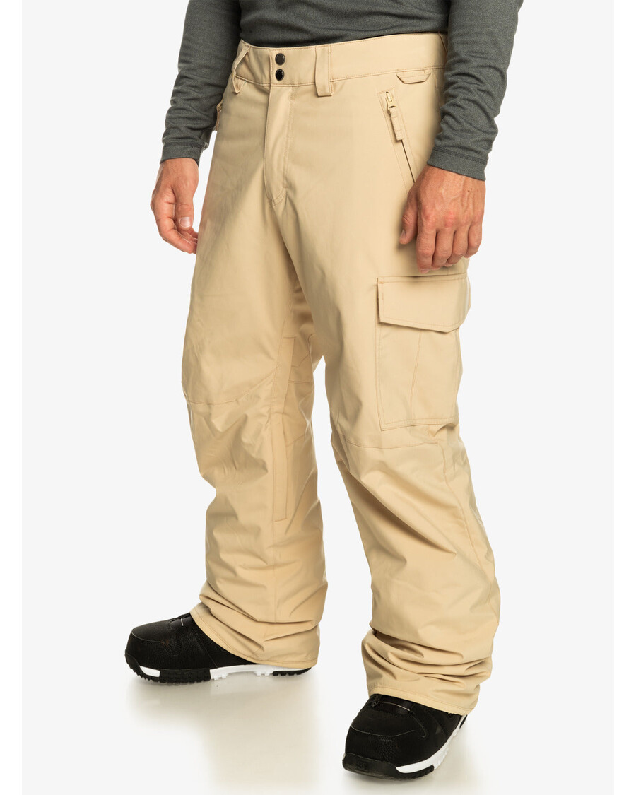 Quik Silver Porter Insulated Snow Pants - Pale Khaki