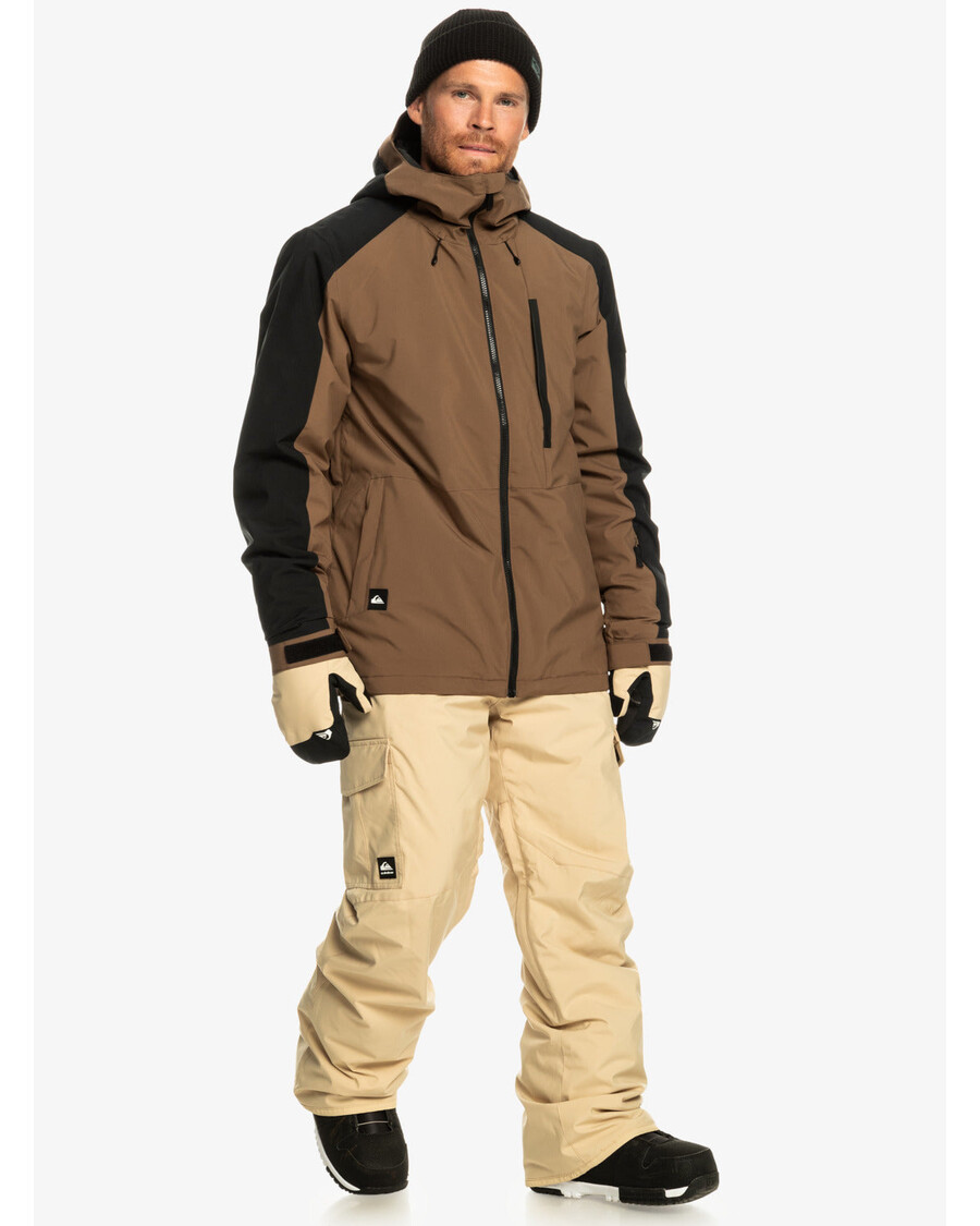 Quik Silver Porter Insulated Snow Pants - Pale Khaki