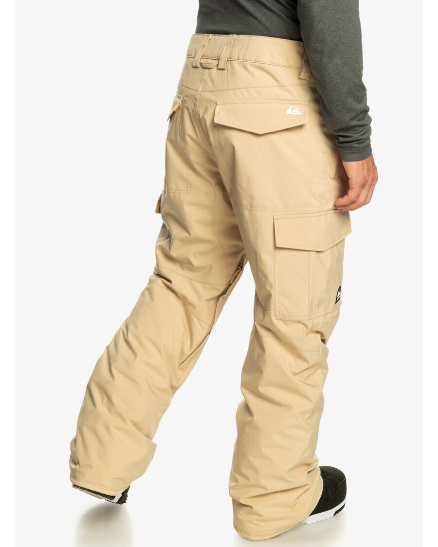 Quik Silver Porter Insulated Snow Pants - Pale Khaki
