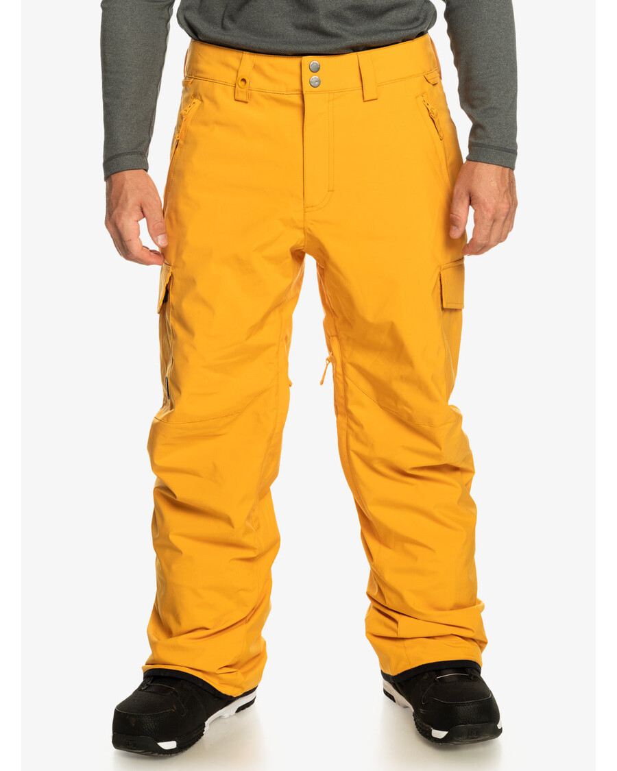 Quik Silver Porter Insulated Snow Pants - Mineral Yellow