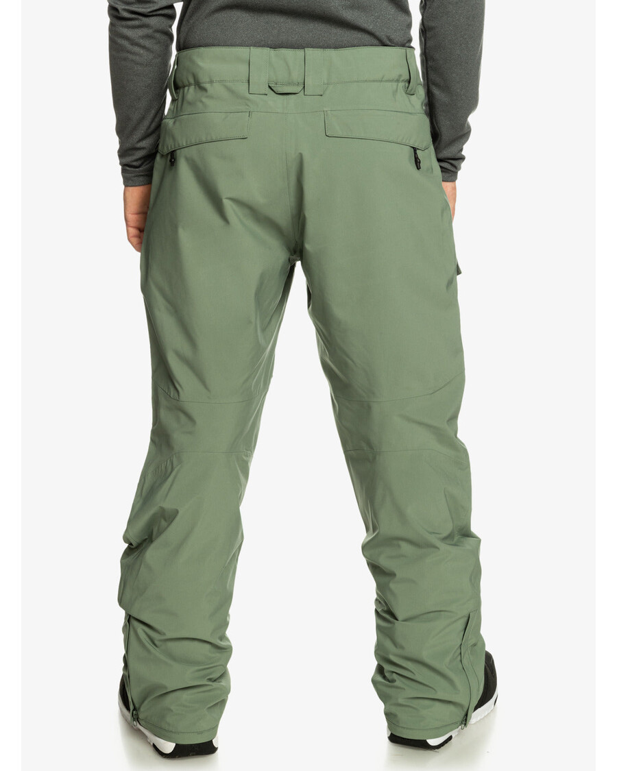 παντελόνι χιονιού κοχύλι χρηστικό Quiksilver - δάφνινο στεφάνι