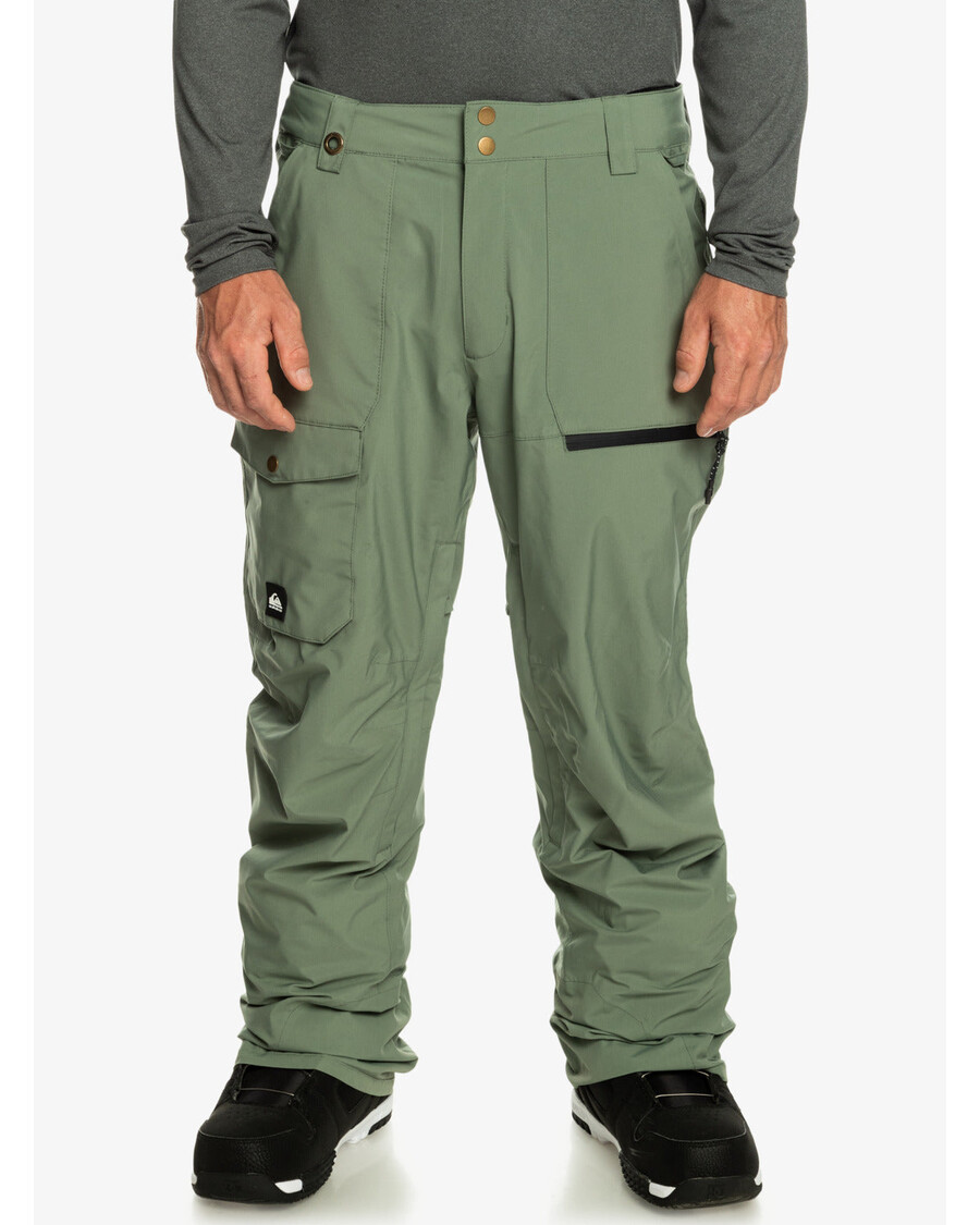 Quik Silver Utility Shell Snow Pants - Laurel Wreath