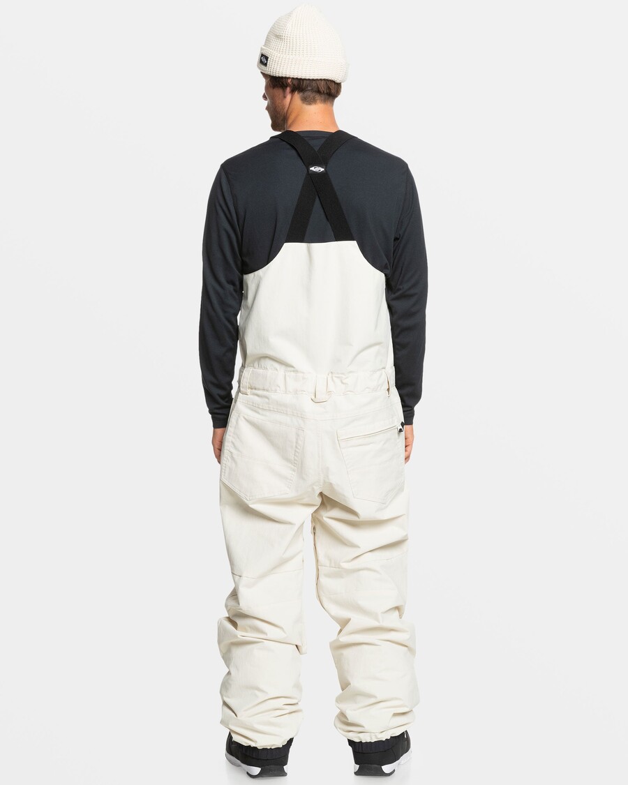 Quik Silver Fly High Bib Snow Pants - Birch