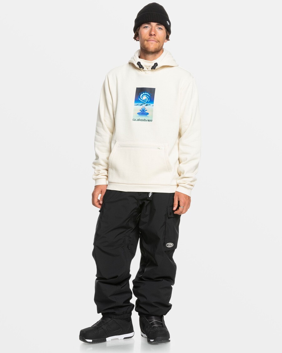 Quiksilver Snow Down Sněhové Kalhoty - Pravá černá