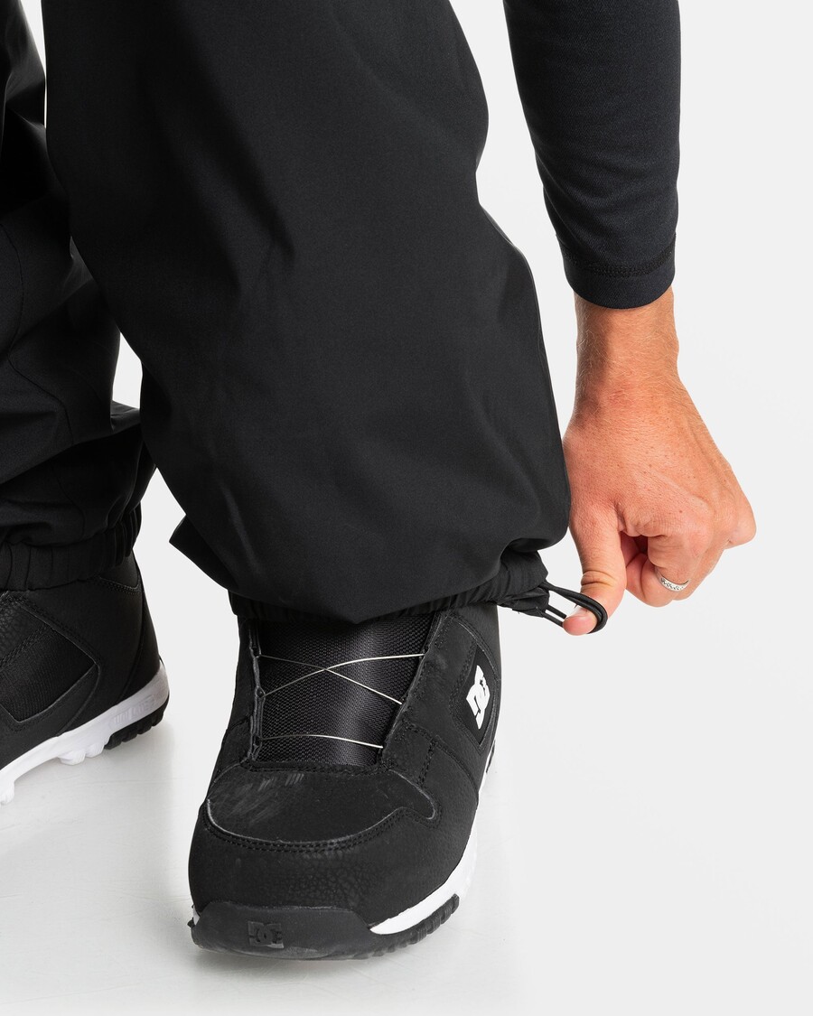 Quiksilver Snow Down Sněhové Kalhoty - Pravá černá