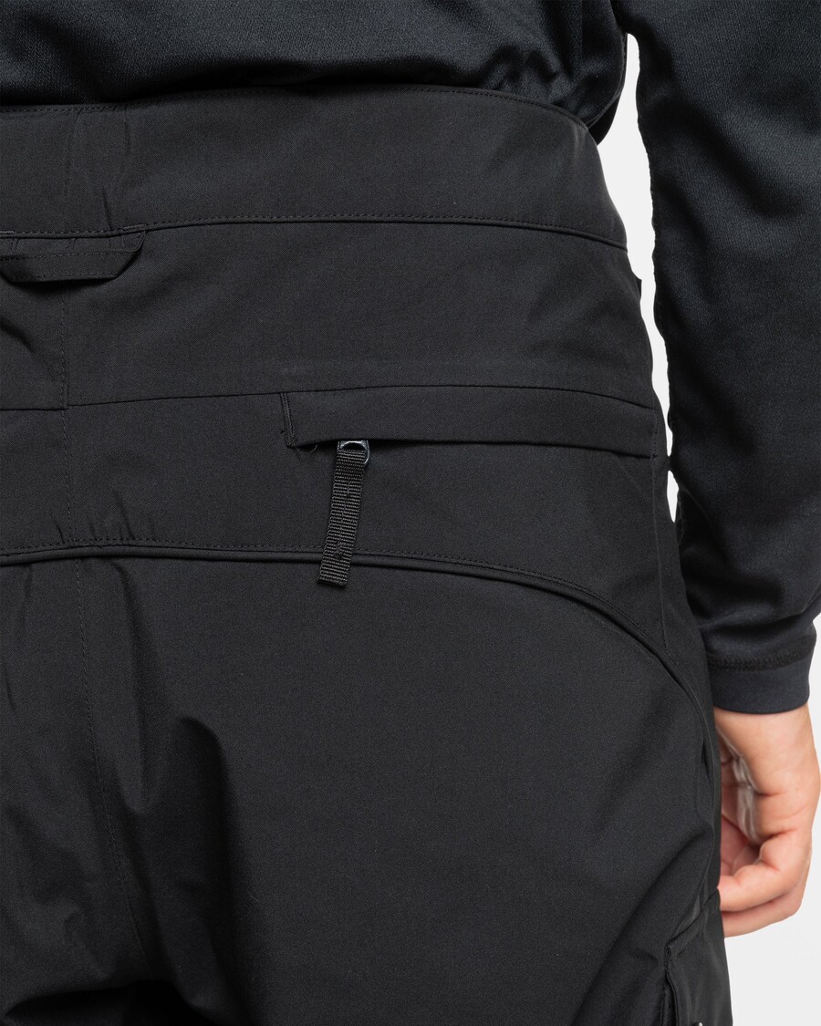 Quiksilver Snow Down Sněhové Kalhoty - Pravá černá