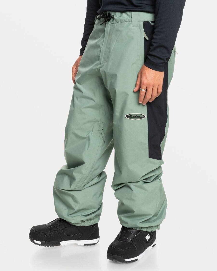 Quiksilver Vysokohorské Goretexové Snehové Nohavice - Morský Sprej