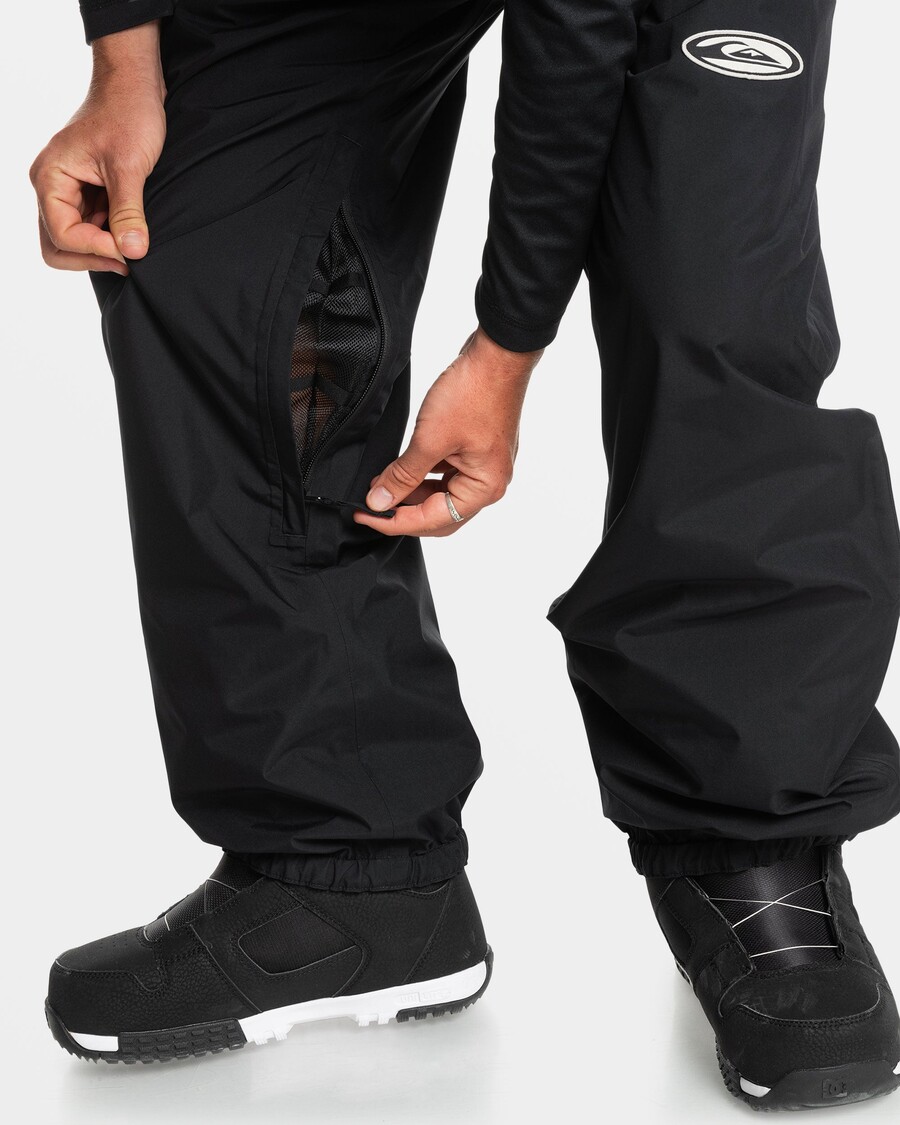 Quik Silver High Altitude Gore-Tex Snow Pants - True Black