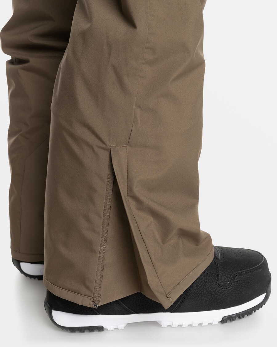 Quik Silver Utility Snow Pants - Canteen