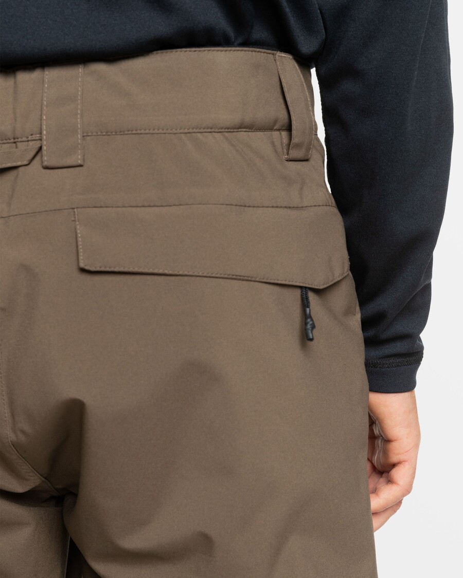 Quik Silver Utility Snow Pants - Canteen