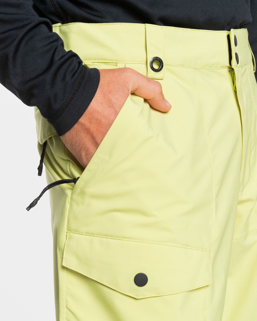 Quiksilver Utility Sniego Kelnės - Salierų žalios