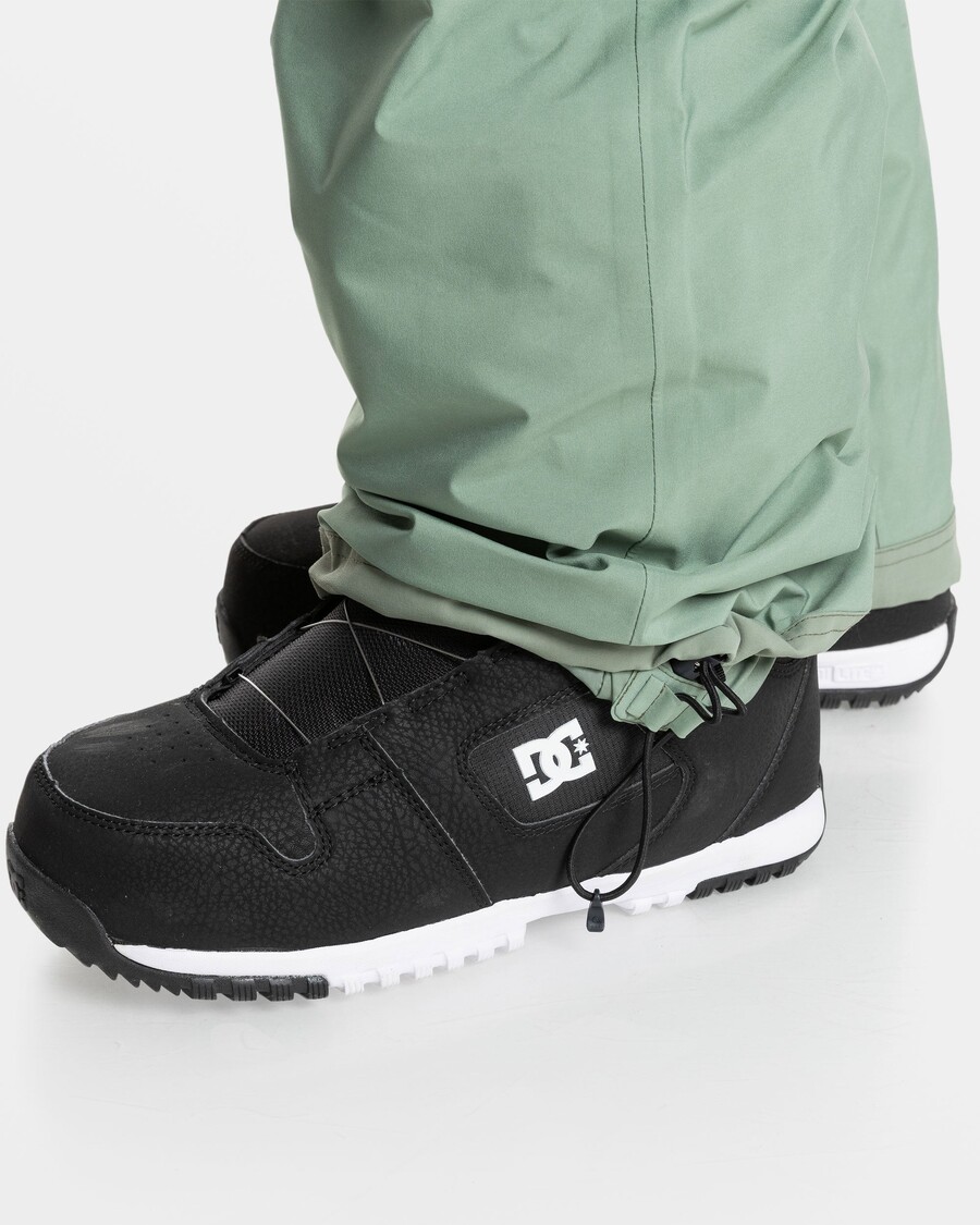 Quiksilver Altostratus Stretch Gore-texové Kalhoty S Náprsenkou Do Sněhu - Mořský Sprej