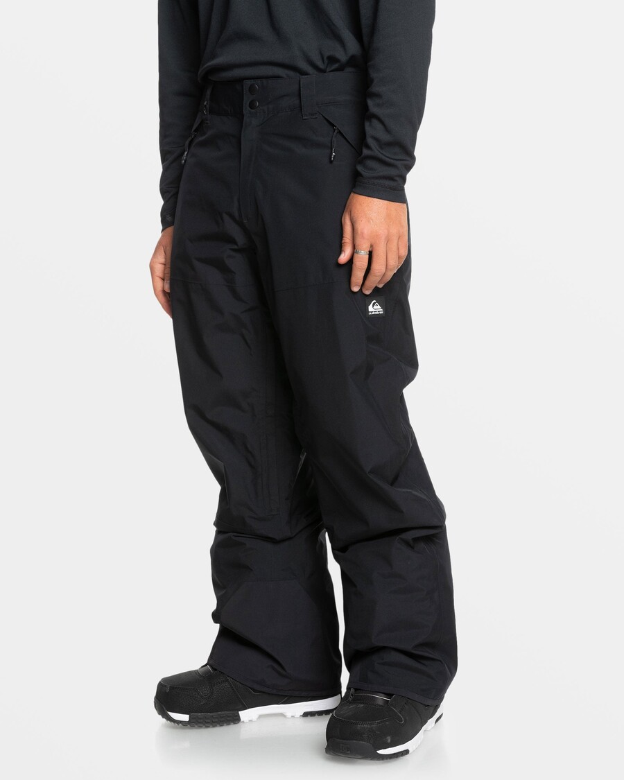 Quik Silver Forever Stretch Gore-Tex Snow Pants - True Black