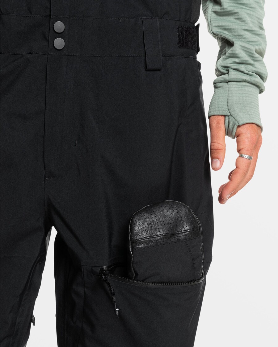 Quik Silver Altostratus Stret Gore-Tex Bib Snow Pants - True Black