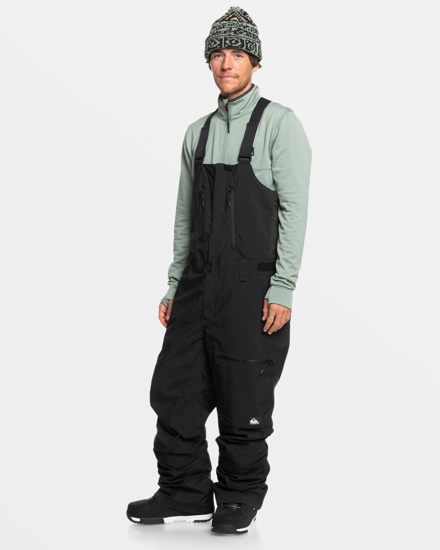 Quik Silver Altostratus Stret Gore-Tex Bib Snow Pants - True Black